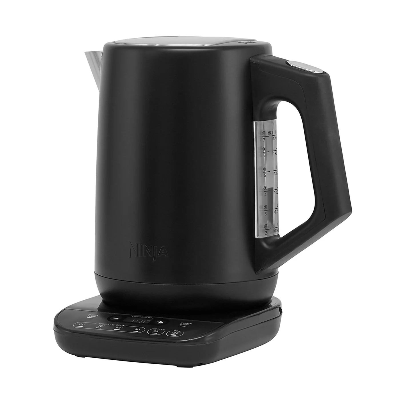 Ninja Perfect Temperature 1.7L 3000W Electric Kettle - Black | KT200UK (7670672883900) ()
