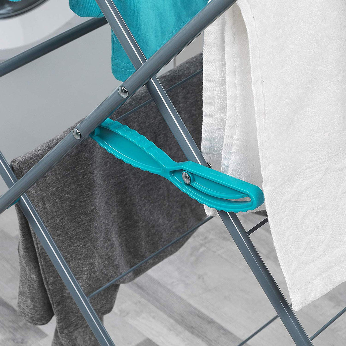 Beldray 3 Tier Elegant Clothes Horse Laundry Airer - Blue | LA050397XEU7 from Beldray - DID Electrical
