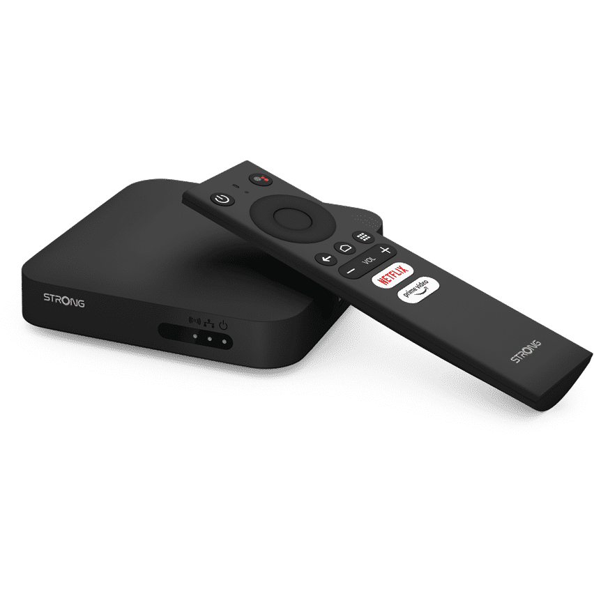 Strong Leap-S1 4K Ultra HD HDR Android Smart TV Box - Black | LEAP-S1UK (7631928590524)