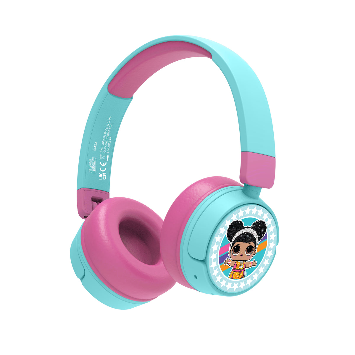 OTL LOL Surprise Kids On-Ear Wireless Headphone - Pink &amp; Blue | LOL979 from OTL - DID Electrical