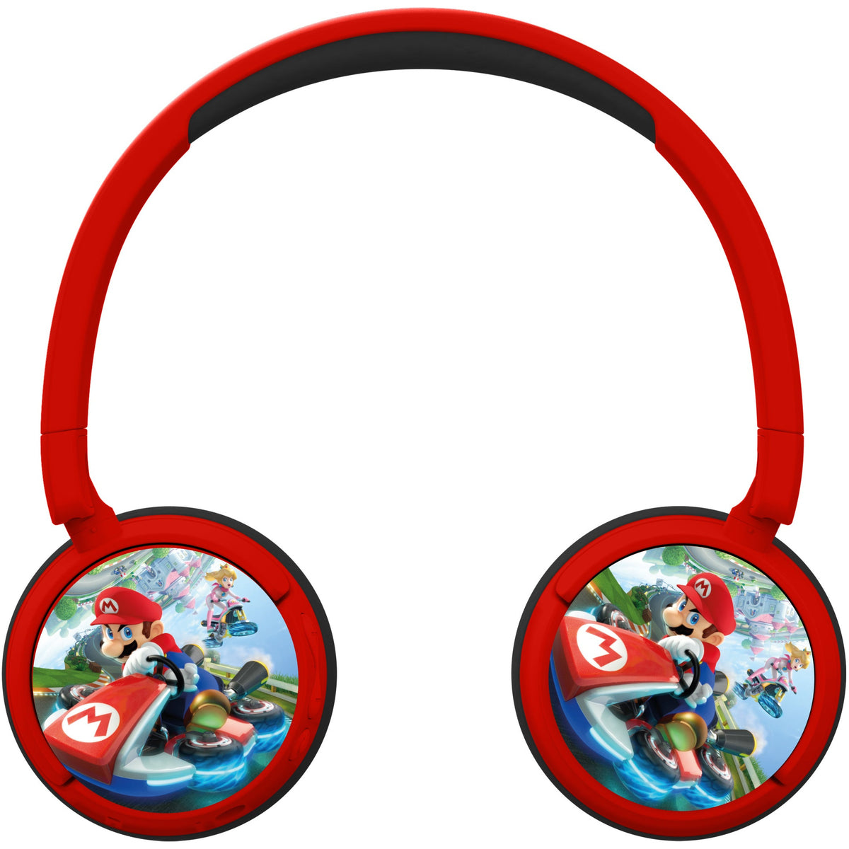OTL Mario Kart Kids Over-Ear Wireless Headphones - Red | MK0983 from OTL - DID Electrical