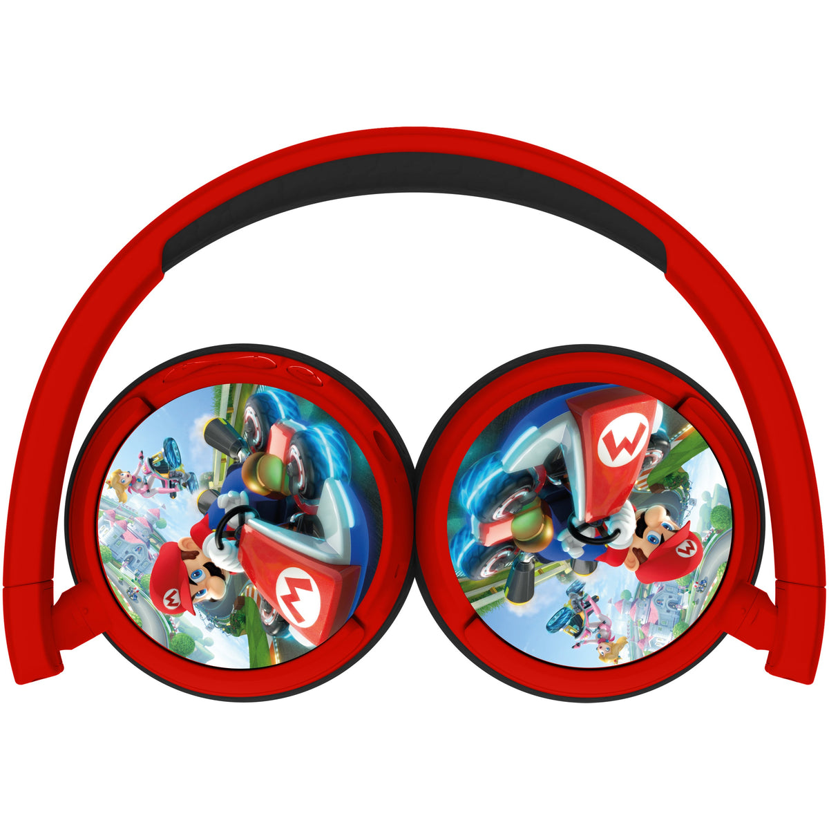OTL Mario Kart Kids Over-Ear Wireless Headphones - Red | MK0983 from OTL - DID Electrical