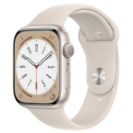 Apple Watch Series 8 45mm Starlight Sport Band - Starlight | MNP23B/A from Apple - DID Electrical