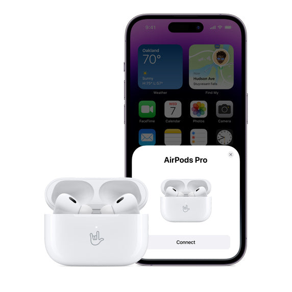 Apple Airpods Pro 2nd Generation with Charging Case - White | MQD83ZM/A from Apple - DID Electrical