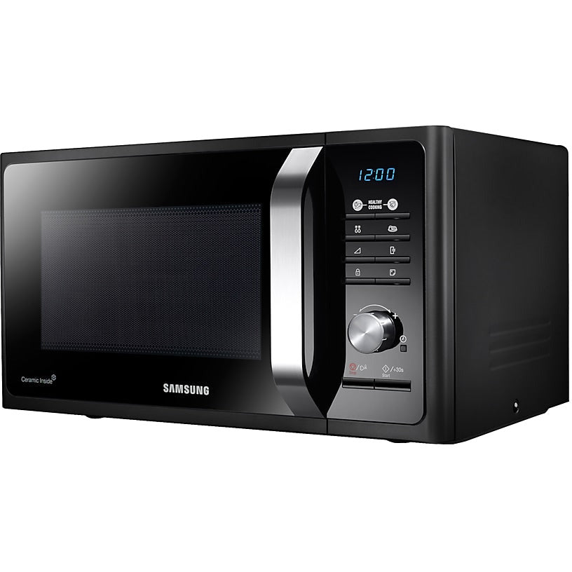 Samsung 23L 800W Freestanding Microwave - Black | MS23F301TAK from Samsung - DID Electrical
