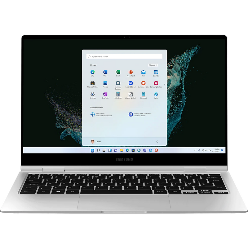 Samsung Galaxy Book2 Pro 360 13.3" Intel Core i5 8GB/256GB Laptop - Silver | NP930QED-KB1UK (7550774149308)