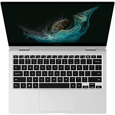Samsung Galaxy Book2 Pro 360 13.3&quot; Intel Core i5 8GB/256GB Laptop - Silver | NP930QED-KB1UK (7550774149308)