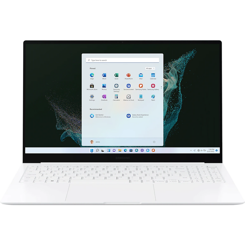 Samsung Galaxy Book2 Pro 15.6" Intel Core i5 8GB/256GB Laptop - Silver | NP950XED-KB1UK (7550774214844)