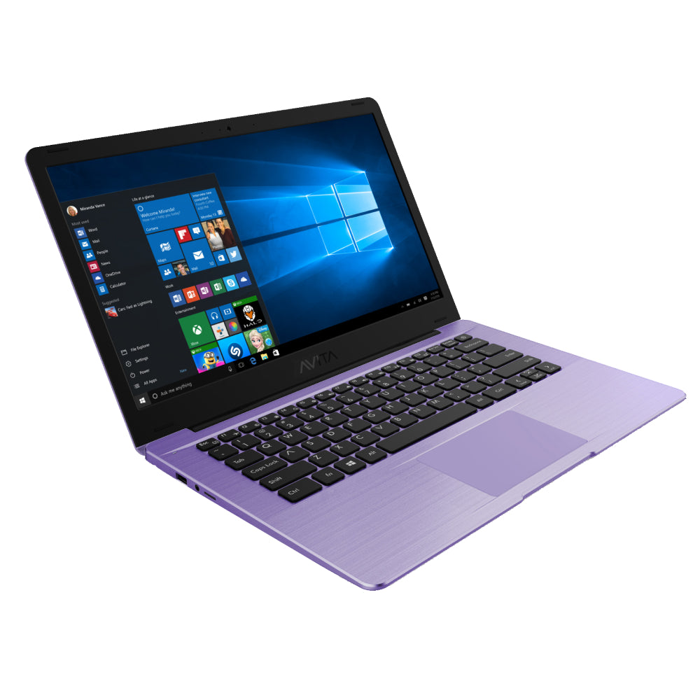 AVITA Pura 14&quot; FHD AMD A9-9420E 8GB/128GB Laptop - Glossy Purple | NS14A6IED531-GP from Avita - DID Electrical