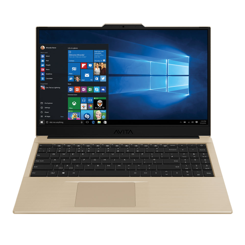 Avita Pura Notebook 15.6" Intel i3-1005G1 6GB/128GB SSD Laptop - Champagne Gold | NS15A6UKT931-CG from Avita - DID Electrical