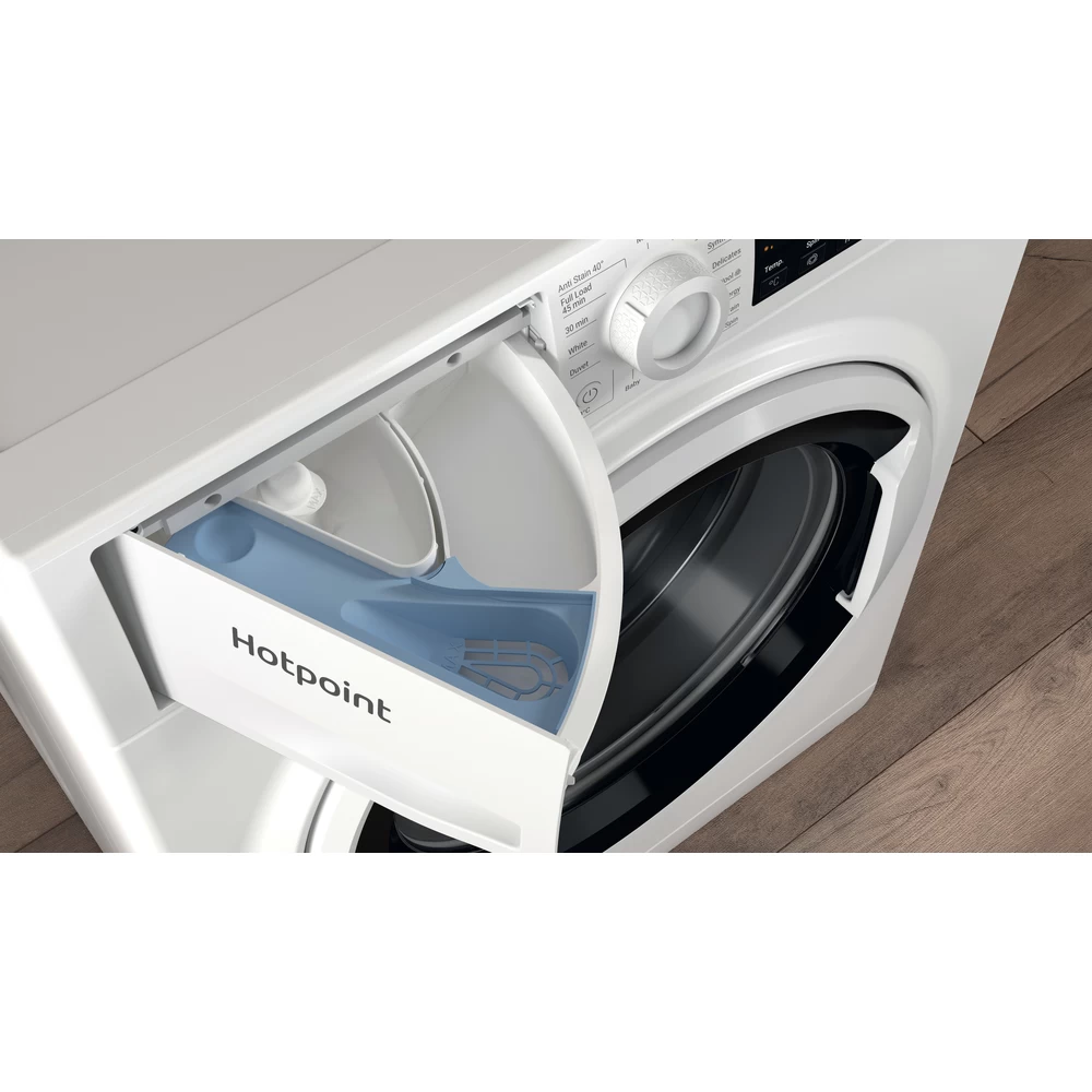 Hotpoint 9KG 1400 Spin Freestanding Washing Machine - White | NSWA945CWWUKN (7680145719484)