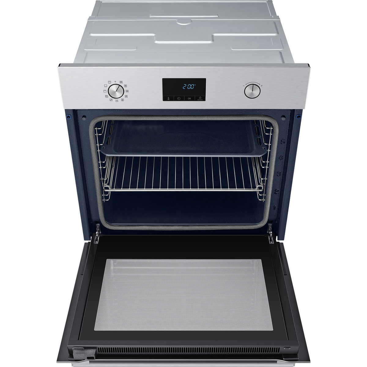 Samsung 68L Built-In Electric Single Oven - Stainless Steel | NV68A1170BS/EU from Samsung - DID Electrical