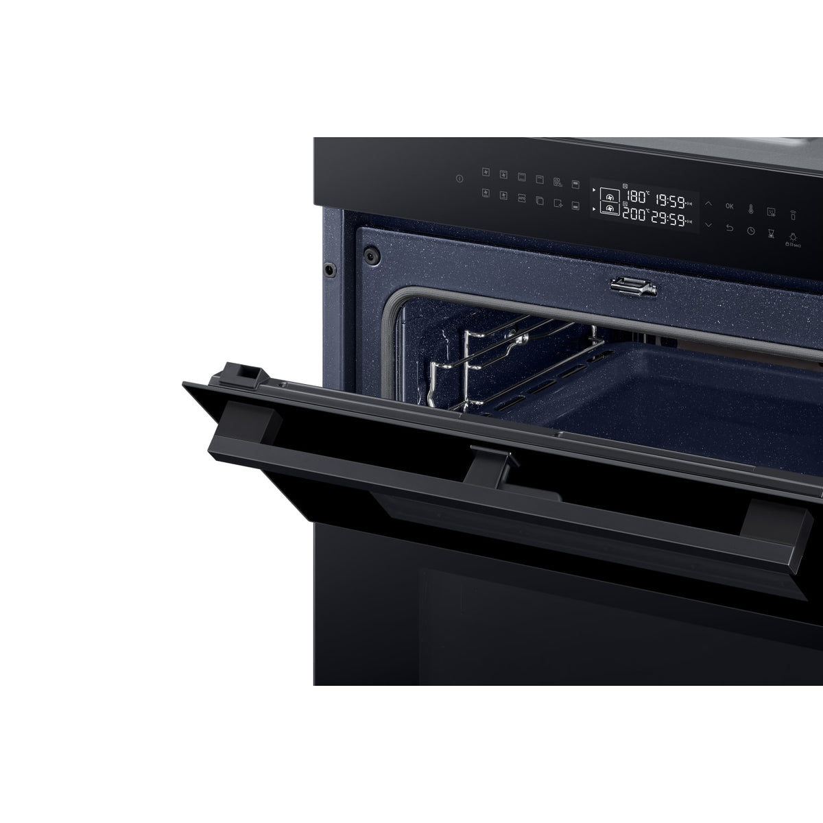 Samsung Series 4 76L Electric Smart Oven with Dual Cook - Black | NV7B4355VAK/U4 (7652107190460)