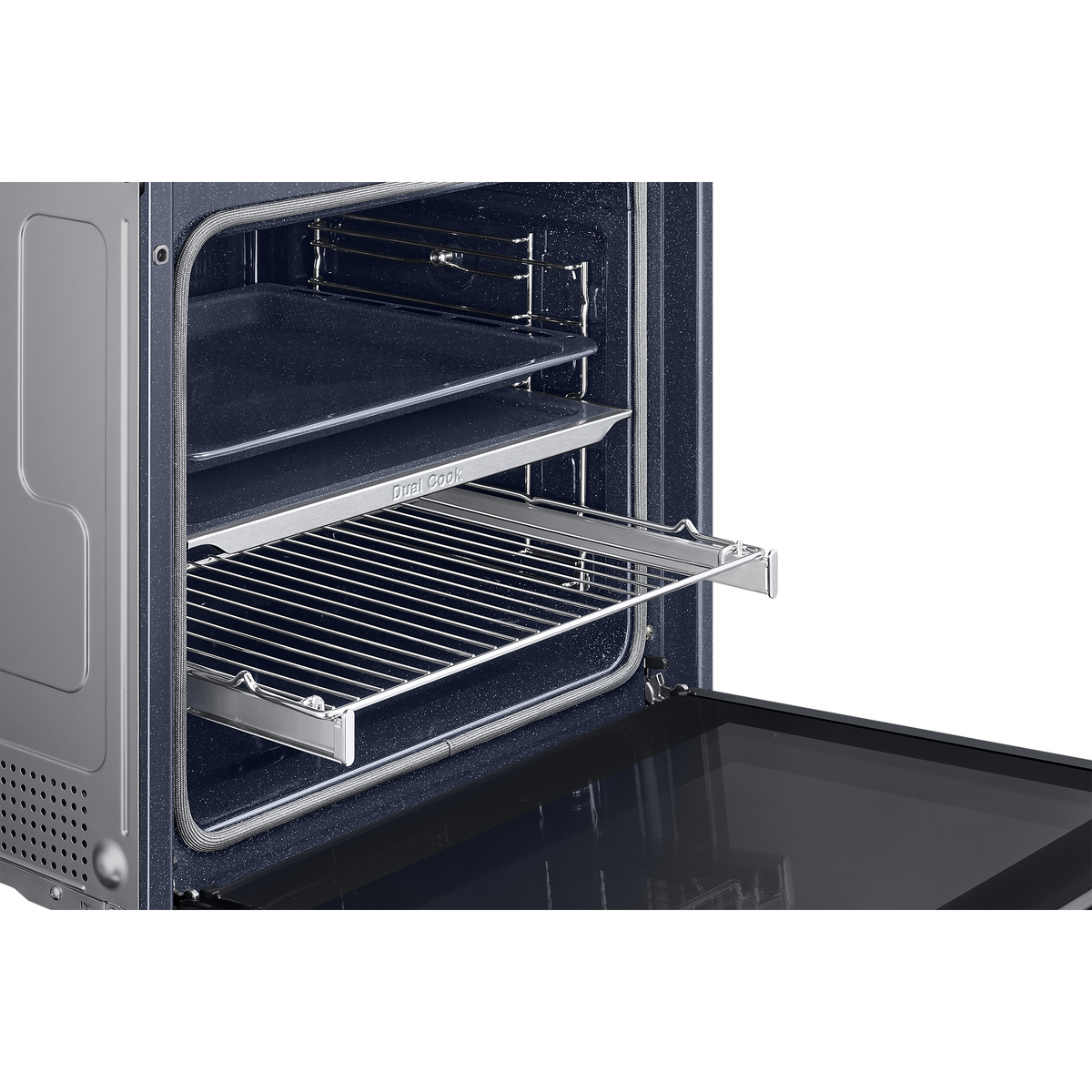 Samsung Series 4 76L Electric Smart Oven with Dual Cook - Stainless Steel | NV7B4430ZAS/U4 (7645101392060)