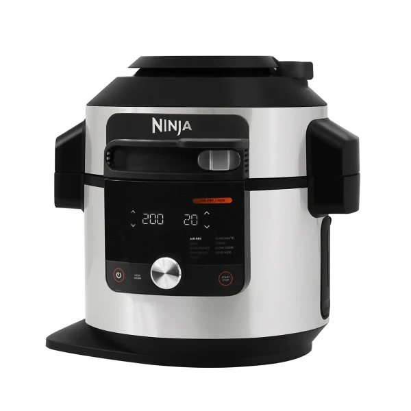 Ninja Foodi Max 7.5L 15-in-1 SmartLid Multi-Cooker - Silver & Black | OL750UK (7594920313020)