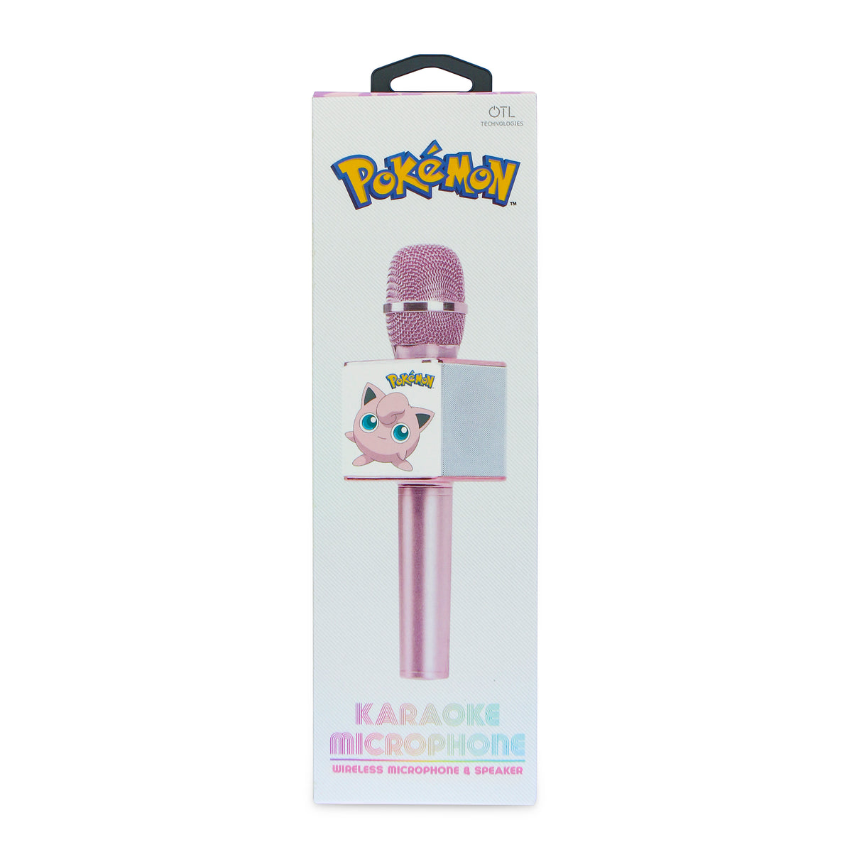OTL Pokemon Jigglypuff Karaoke Microphone with Speaker - Pink | PK0895 from OTL - DID Electrical
