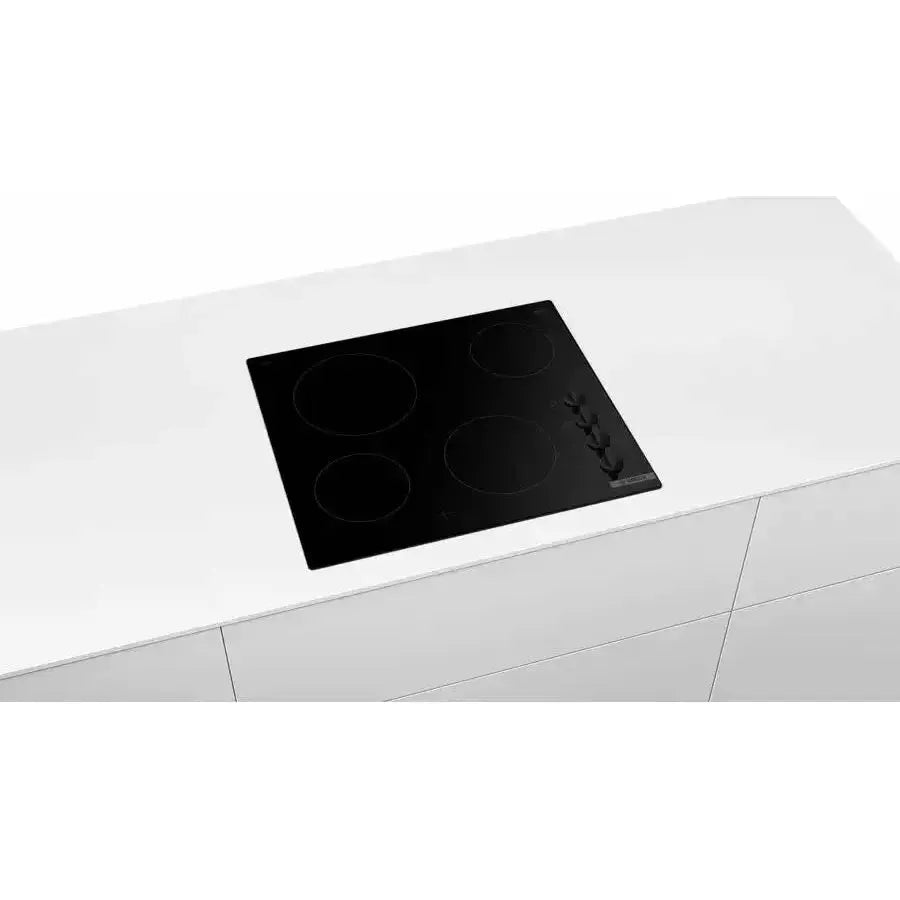 Bosch Serie 2 60CM 4 Zone Electric Ceramic Hob - Black | PKE611CA3E (7583559057596)
