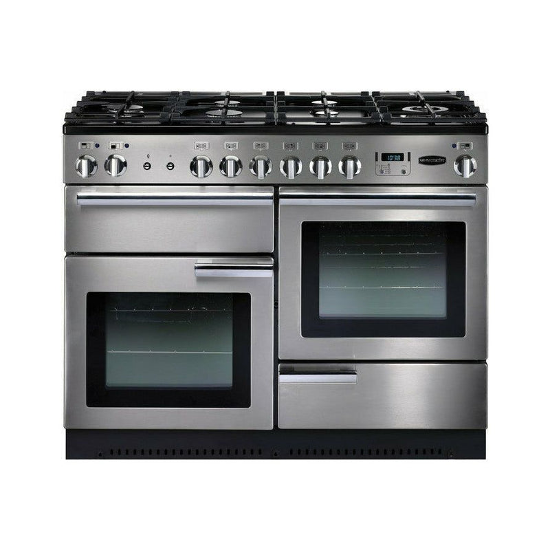 Rangemaster Professional+ 110cm Dual Fuel Range Cooker - Stainless Steel | PROP110DFFS (7566999748796)