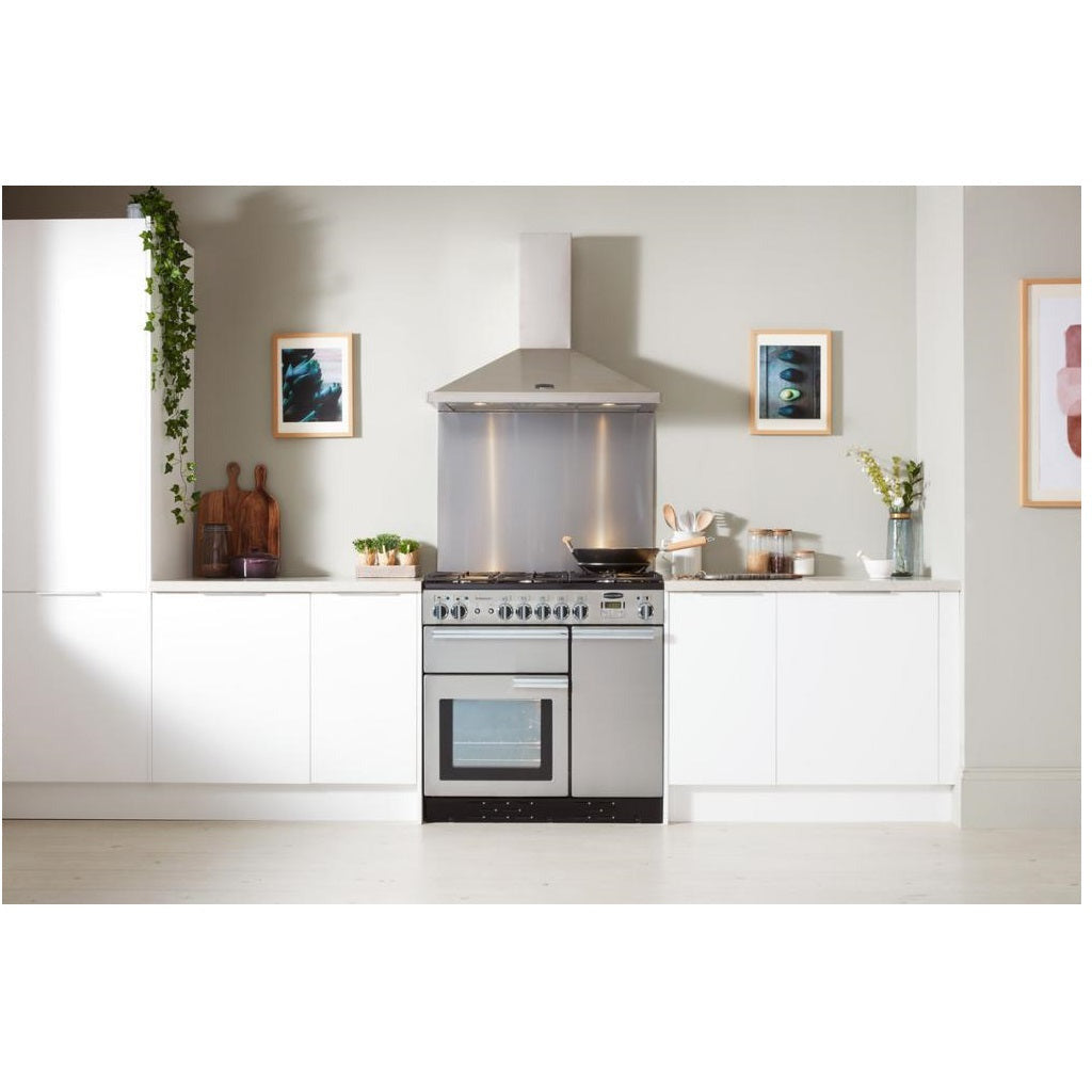 Rangemaster Professional+ 110cm Dual Fuel Range Cooker - Stainless Steel | PROP110DFFSS from Rangemaster - DID Electrical
