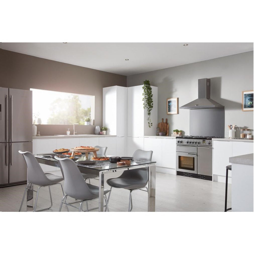 Rangemaster Professional+ 110cm Dual Fuel Range Cooker - Stainless Steel | PROP110DFFSS from Rangemaster - DID Electrical