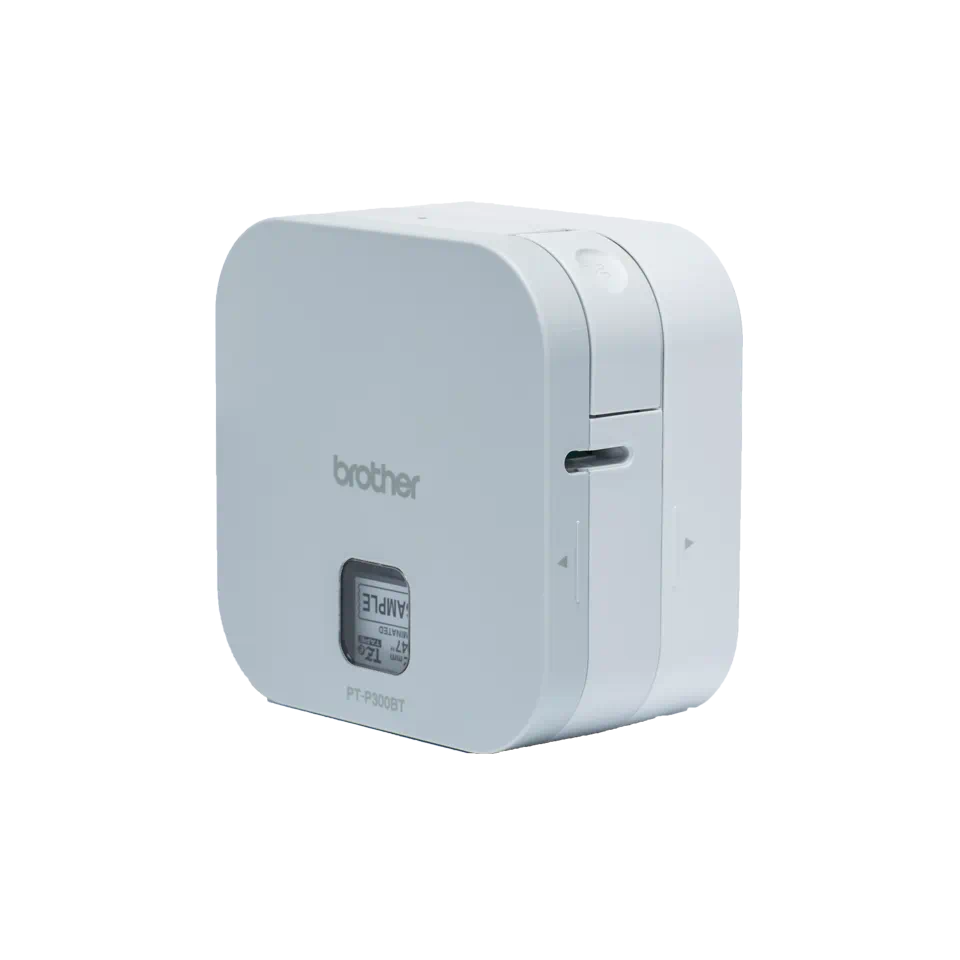 Brother P-Touch Cube Bluetooth Label Printer - White | PTP300BT (7657139077308)