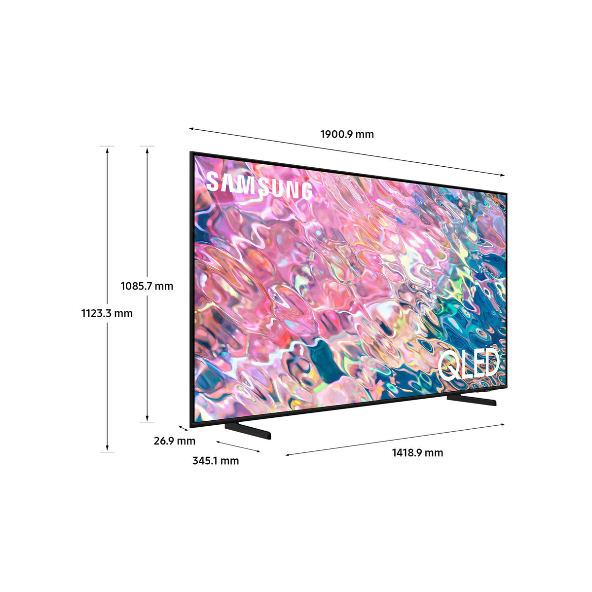 Samsung Q60B 85" Smart TV - Black | QE85Q60BAUXXU (7507938181308)