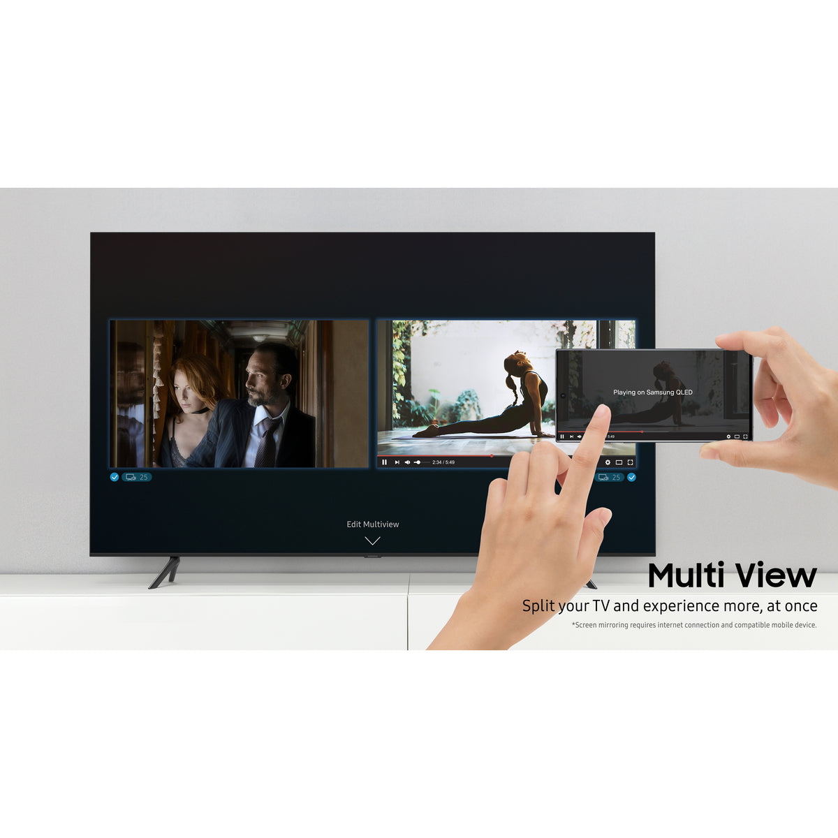 Samsung Q60B 85" Smart TV - Black | QE85Q60BAUXXU (7507938181308)