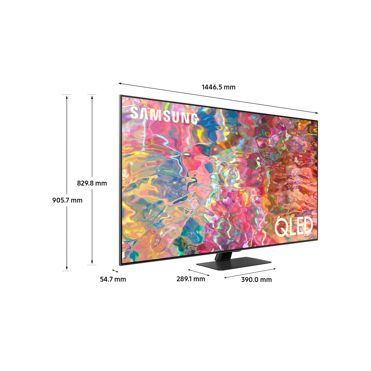 Samsung Q80B 65&quot; QLED 4K HDR Smart TV - Black | QE65Q80BATXXU (7508165329084)