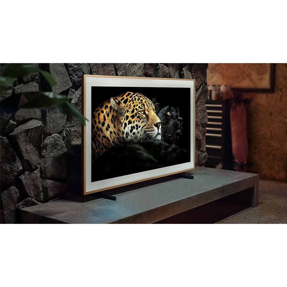 Samsung 43&quot; The Frame Art Mode 4K HDR QLED Smart TV - Black | QE43LS03BGUXXU from Samsung - DID Electrical