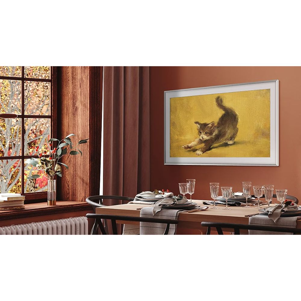 Samsung 43&quot; The Frame Art Mode 4K HDR QLED Smart TV - Black | QE43LS03BGUXXU from Samsung - DID Electrical