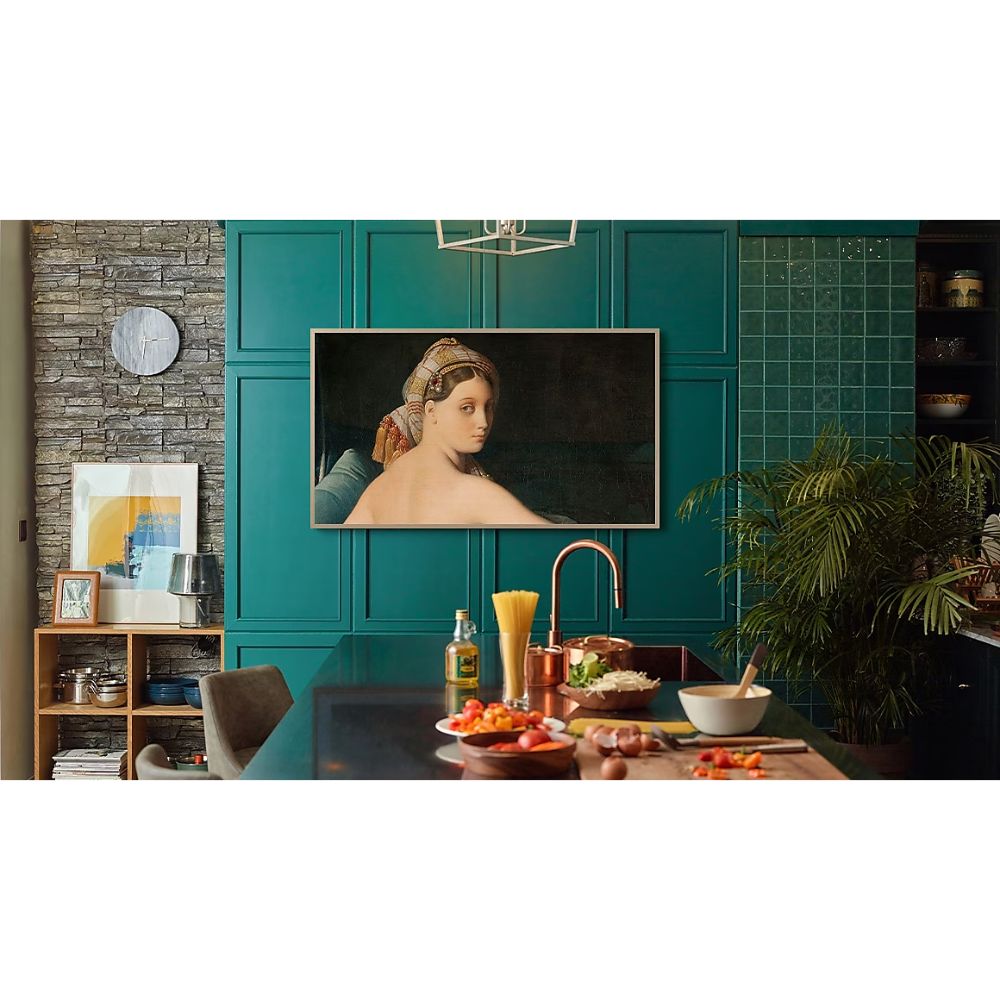 Samsung 43&quot; The Frame Art Mode 4K HDR QLED Smart TV - Black | QE43LS03BGUXXU from Samsung - DID Electrical