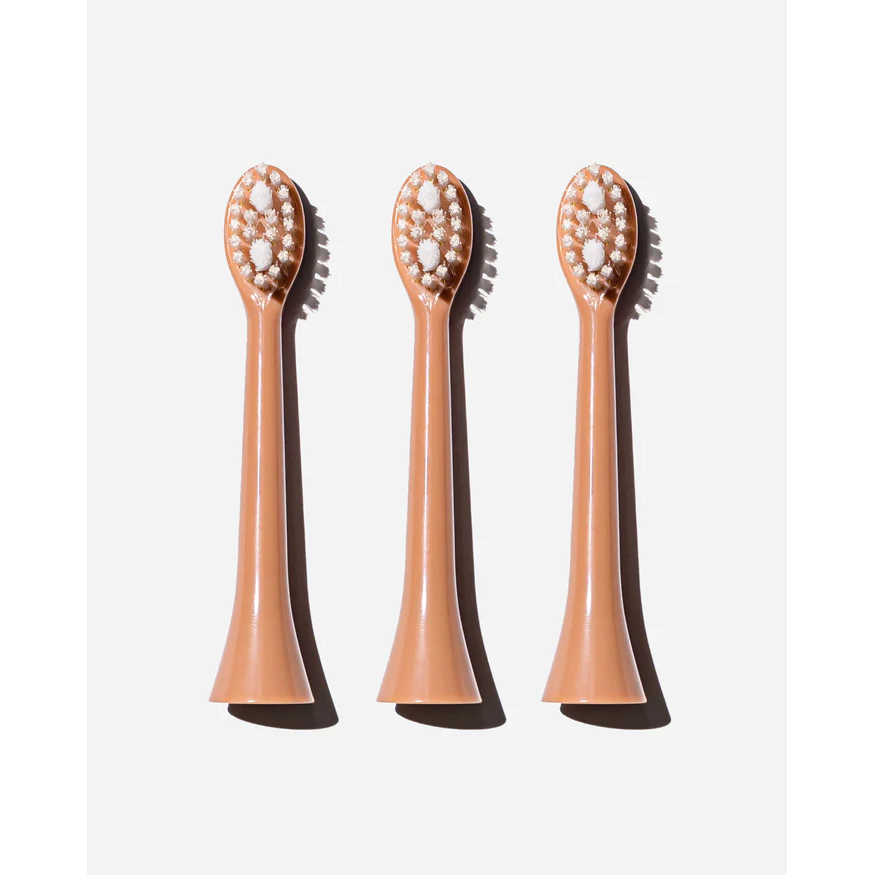 Spotlight Oral Care Sonic Toothbrush Replacement Heads Pack of 3 - Rose Gold | ROSEGOLDHEADS from Spotlight Oral Care - DID Electrical