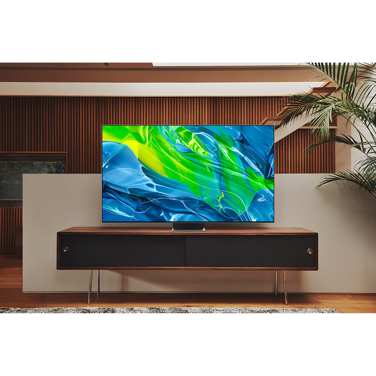 Samsung S95B 65" 4K Quantum HDR OLED Smart TV - Silver | QE65S95BATXXU (7494672679100)