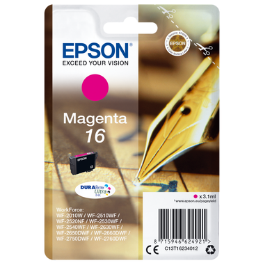 Epson 16 3.1ml Original Ink Cartridge - Magenta | SEPS1071 (7553498054844)