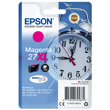 Epson 27XL 10.4ml XL Size Original Ink Cartridge - Magenta | SEPS1148 (7553497891004)