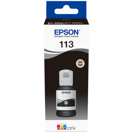 Epson 113 Original Ink Cartridge Bottle - Black | SEPS1486 (7530417782972)