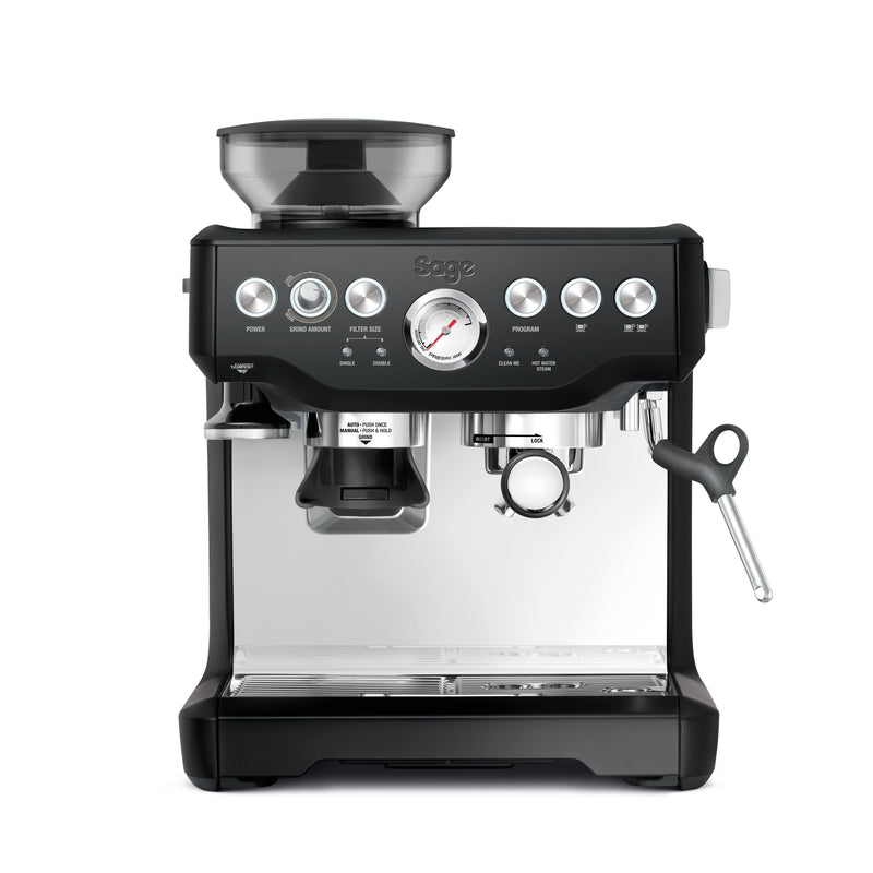 Sage The Barista Express Bean to Cup Coffee Machine - Black Truffle | SES875BTR2GUK1 from Sage - DID Electrical