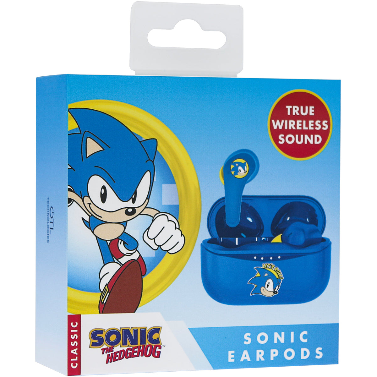 OTL SEGA Sonic The Hedgehog TWS Wireless Earphones - Blue | SHOO902 from OTL - DID Electrical