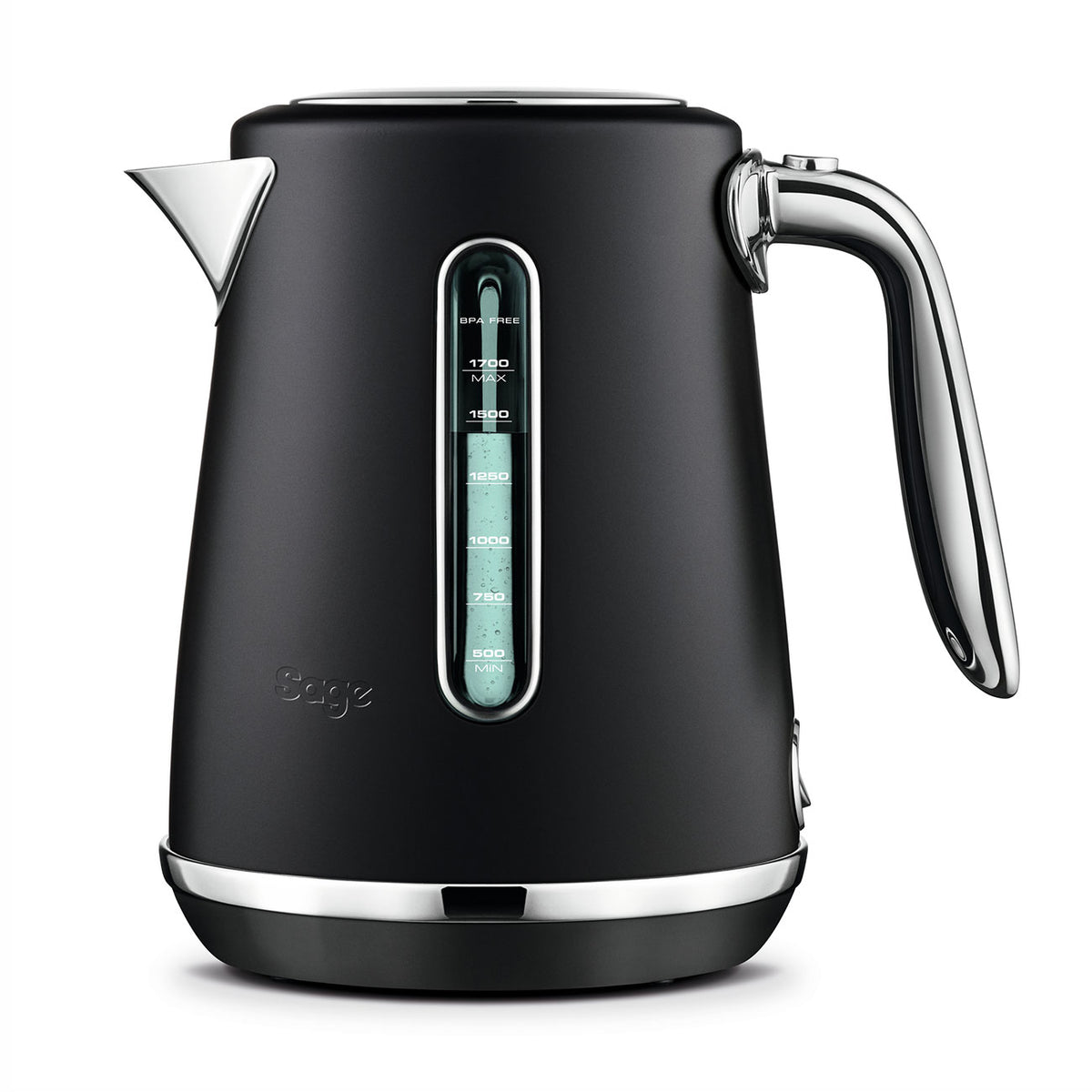 Sage The Soft Top Luxe 1.7L 2400W Kettle - Black Truffle | SKE735BTR4GUK1 from Sage - DID Electrical