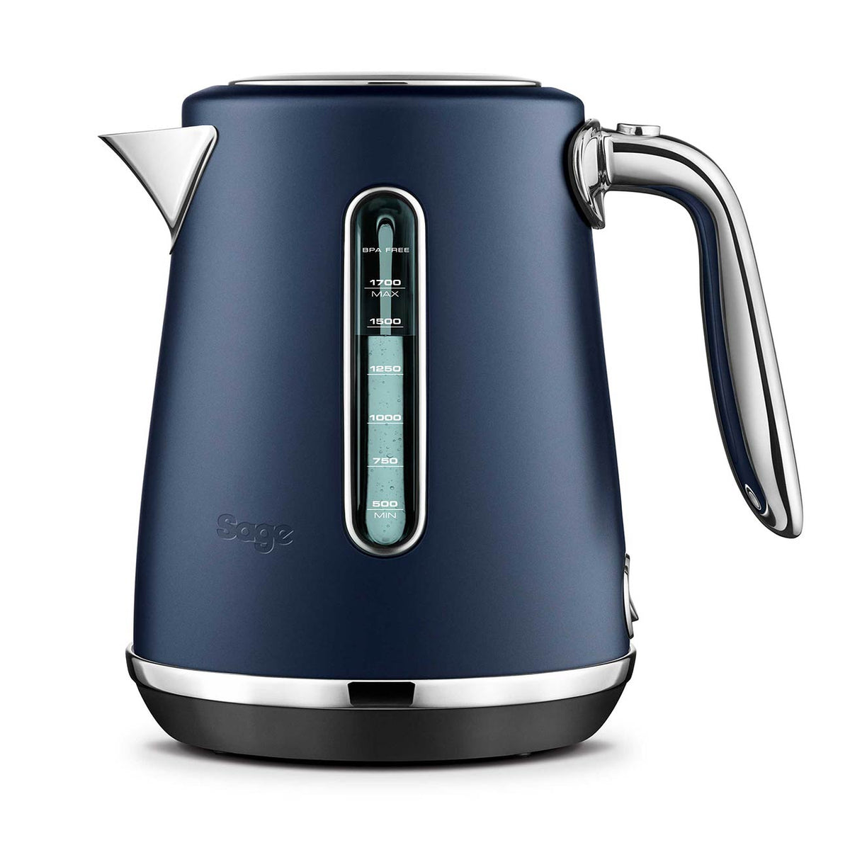 Sage The Soft Top Luxe 1.7L 2400W Kettle - Damson Blue | SKE735DBL4GEU1 from Sage - DID Electrical