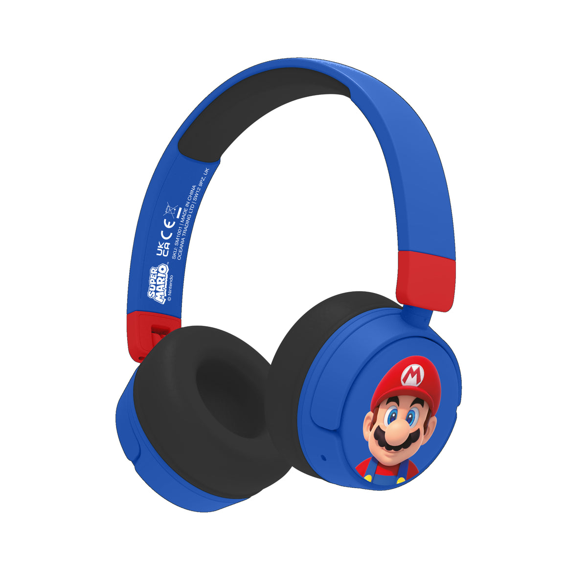 OTL Super Mario Kids Over-Ear Wireless Headphone - Blue | SM1001 from OTL - DID Electrical