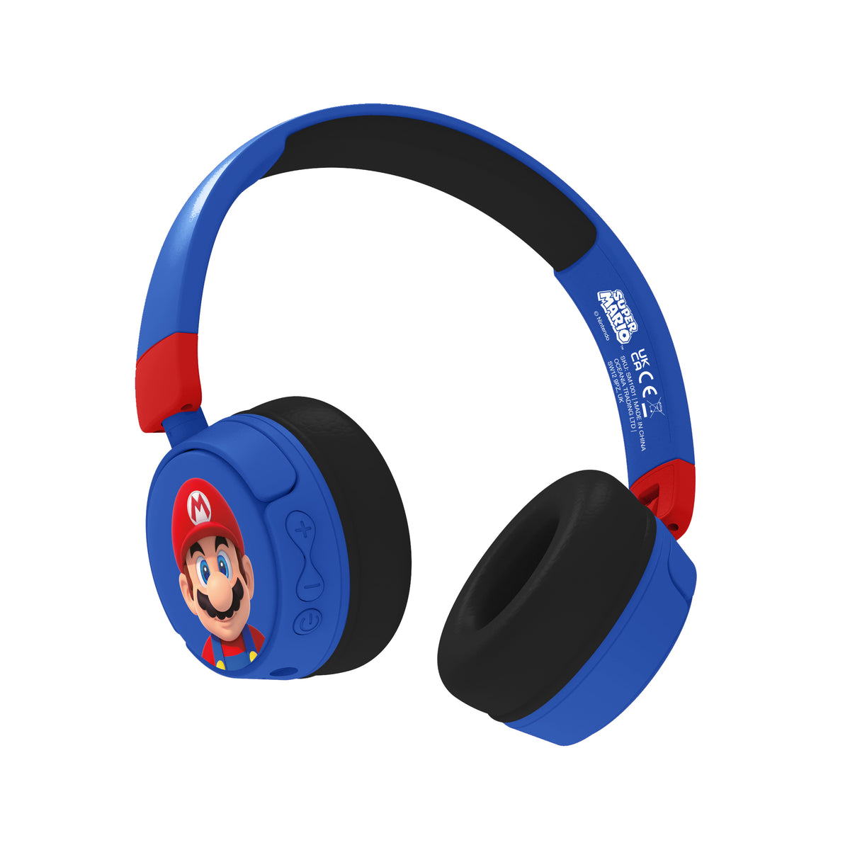 OTL Super Mario Kids Over-Ear Wireless Headphone - Blue | SM1001 from OTL - DID Electrical