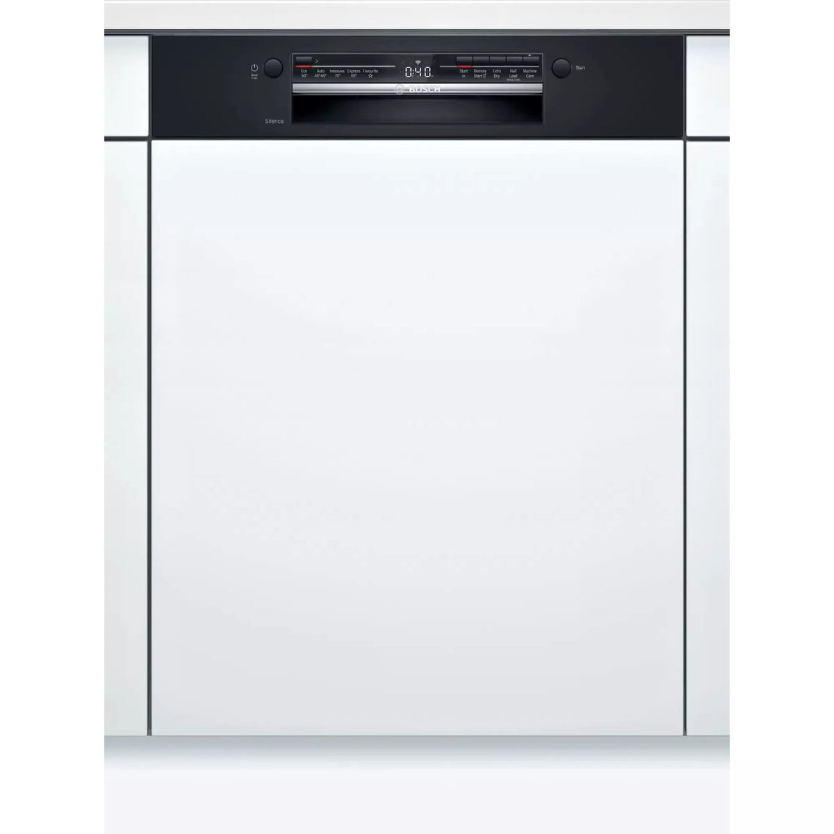 Bosch Series 2 60CM Semi-integrated Dishwasher - Black | SMI2ITB33G from Bosch - DID Electrical