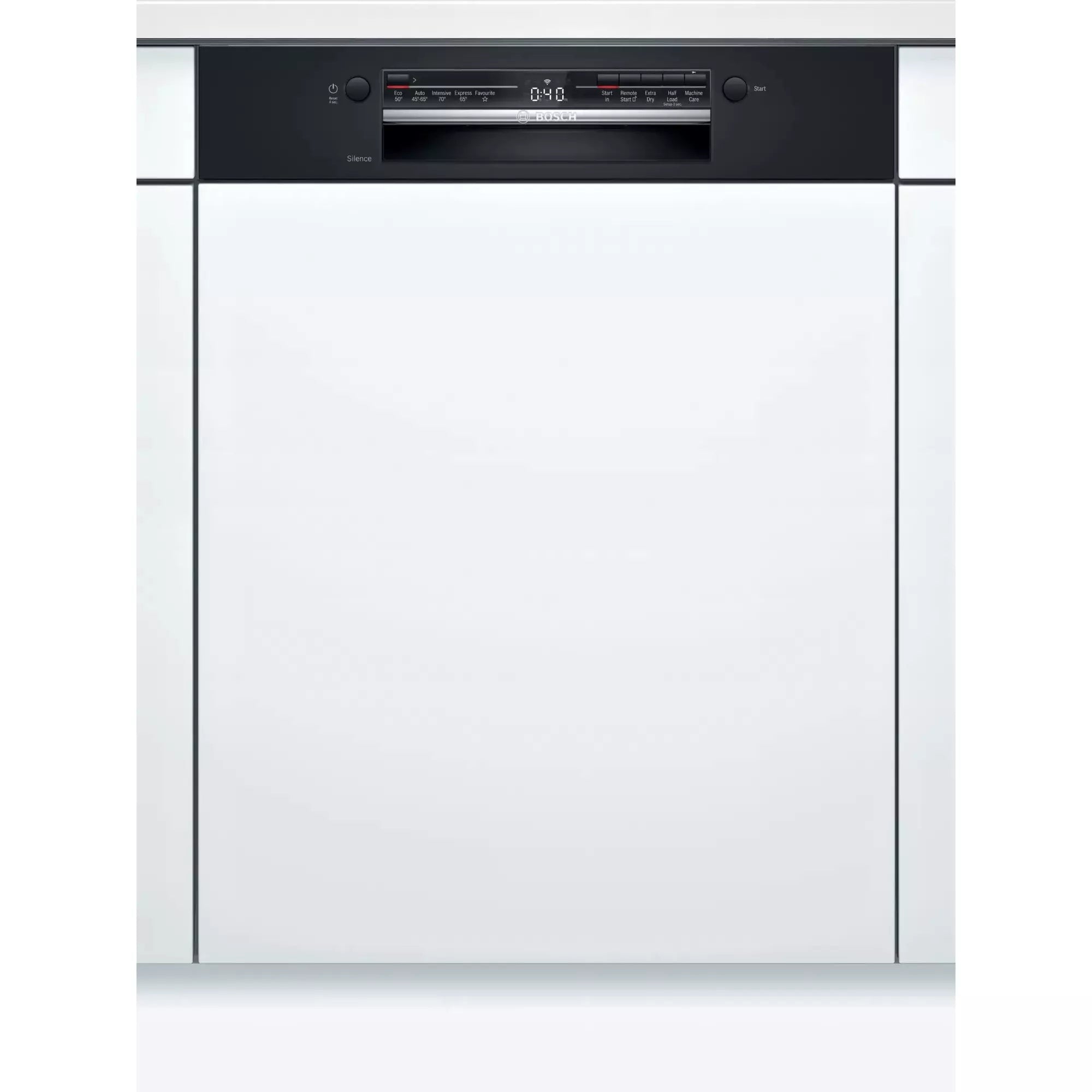 Bosch Series 2 60CM Semi-integrated Dishwasher - Black | SMI2ITB33G from Bosch - DID Electrical