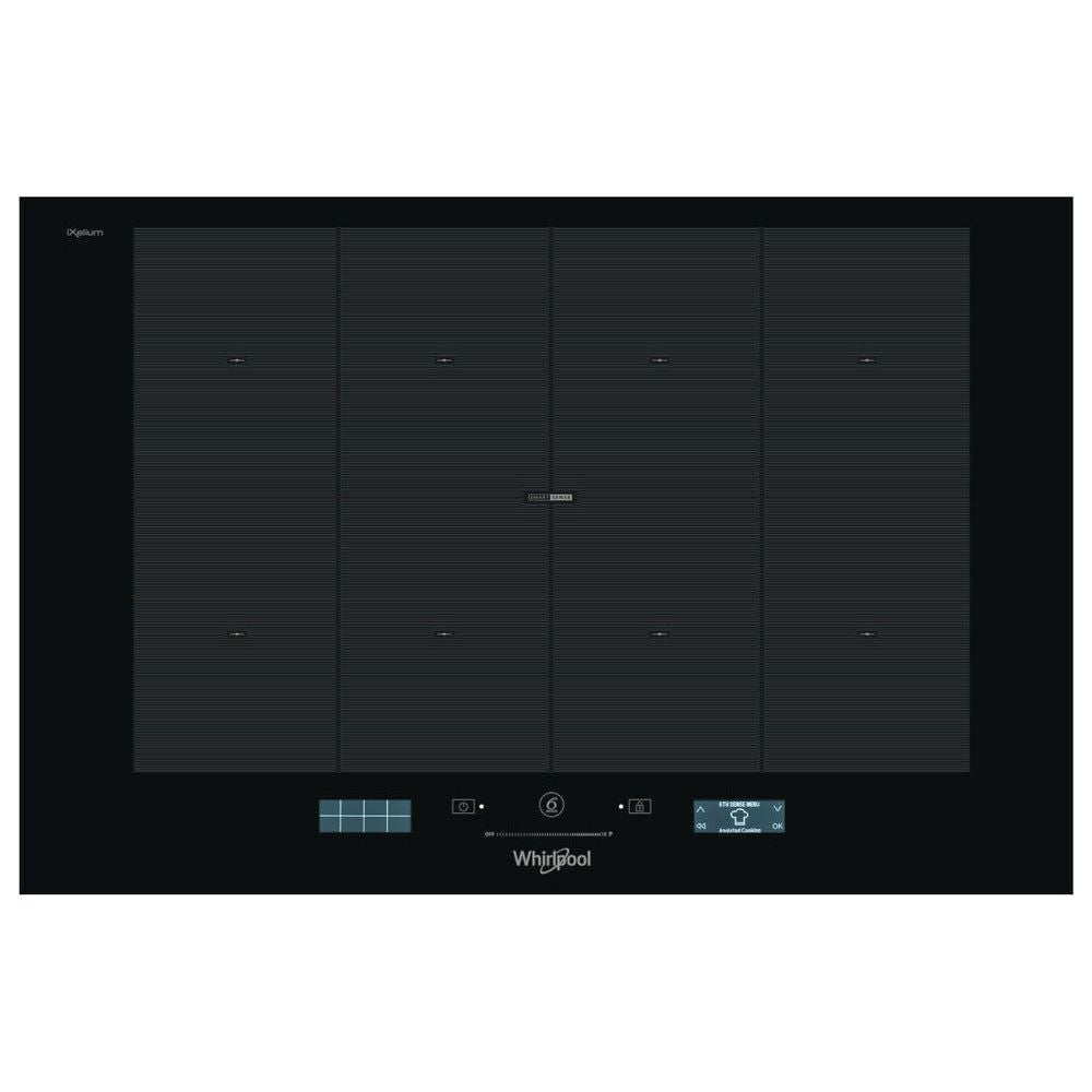 Whirlpool 77CM 8 Zone Glass Ceramic Built-In Induction Hob - Black | SMP778CNEIXL (7566953414844)