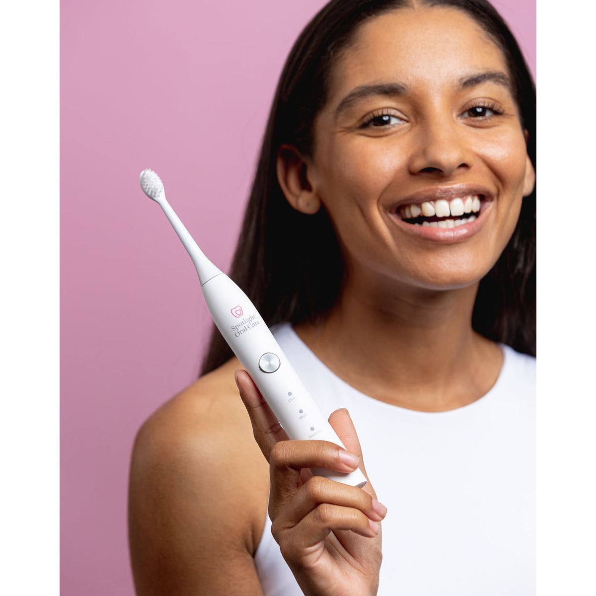 Spotlight Oral Care Sonic Toothbrush Replacement Heads Pack of 3 - White | SONICHEADS (7652751212732)
