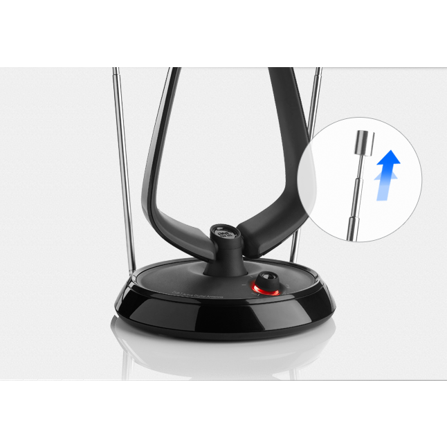 One For All 5G Amplified Indoor TV Antenna - Black | SV9143-5G (7670850748604)