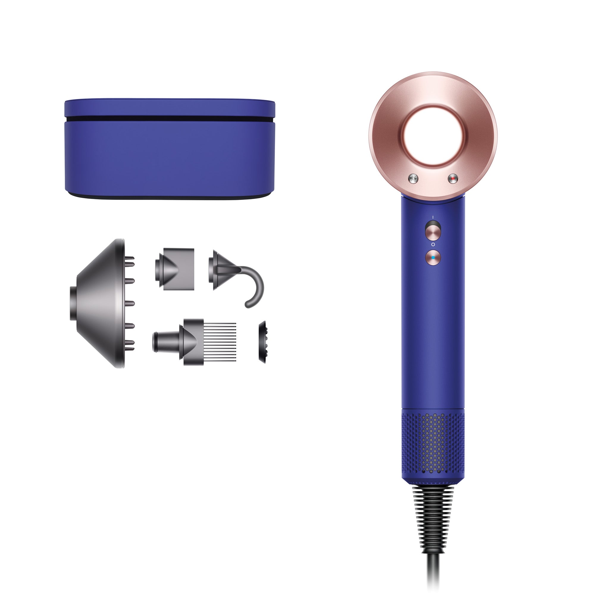 Dyson Supersonic Hair Dryer with Case - Vinca Blue & Rose | 426082-01 (7644770566332)