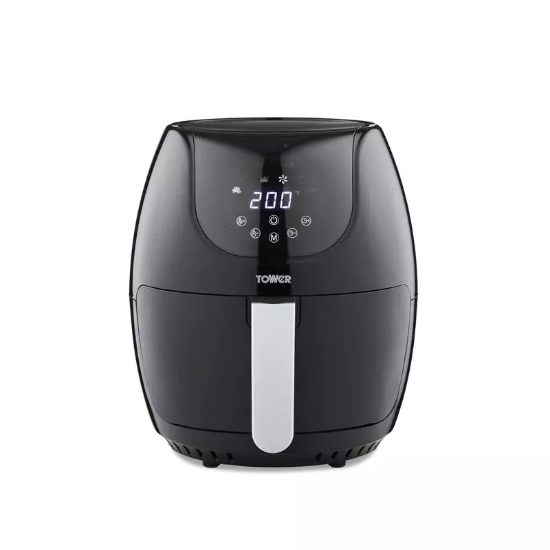 Tower 4L 1400W Digital Air Fryer Black T17067