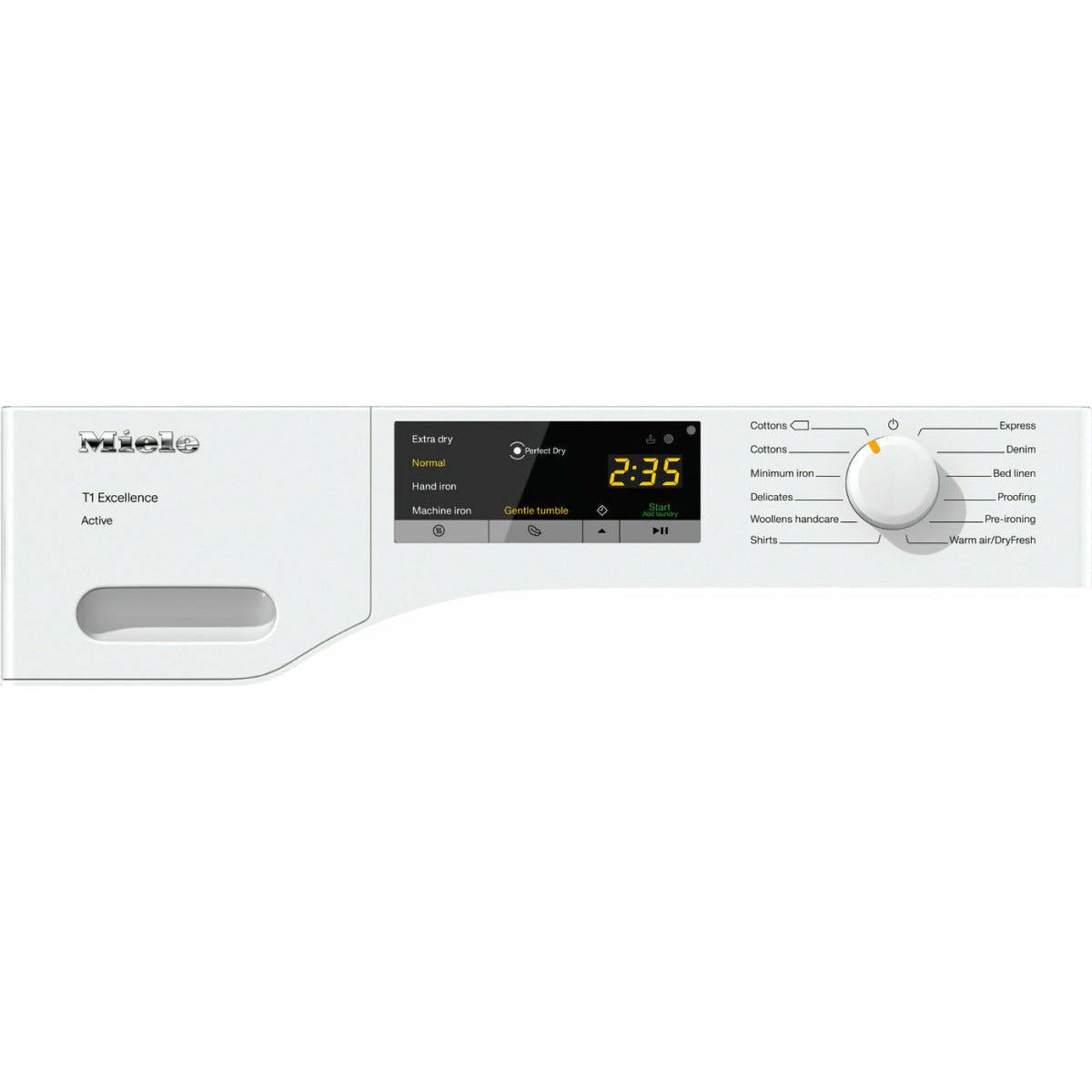 Miele T1 7KG Freestanding Heat Pump Tumble Dryer - Lotus White | TEA 225 WP (7586406727868)
